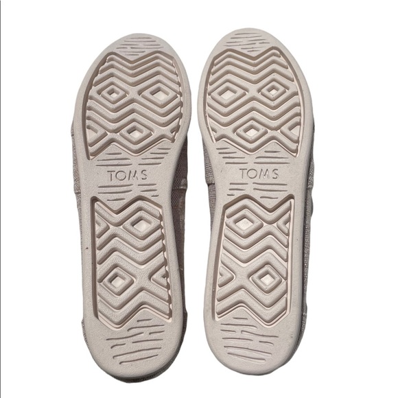 Toms alpargata natural metallic woven size 7.5 - Picture 6 of 8